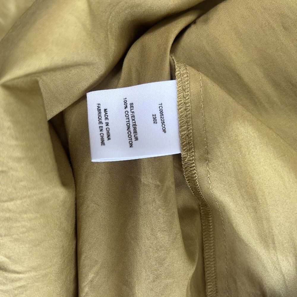 Derek Lam 10 Crosby Women's Sz 2 Amber Green Serena Side Lace Up Mini Dress NEW - Picture 6 of 8